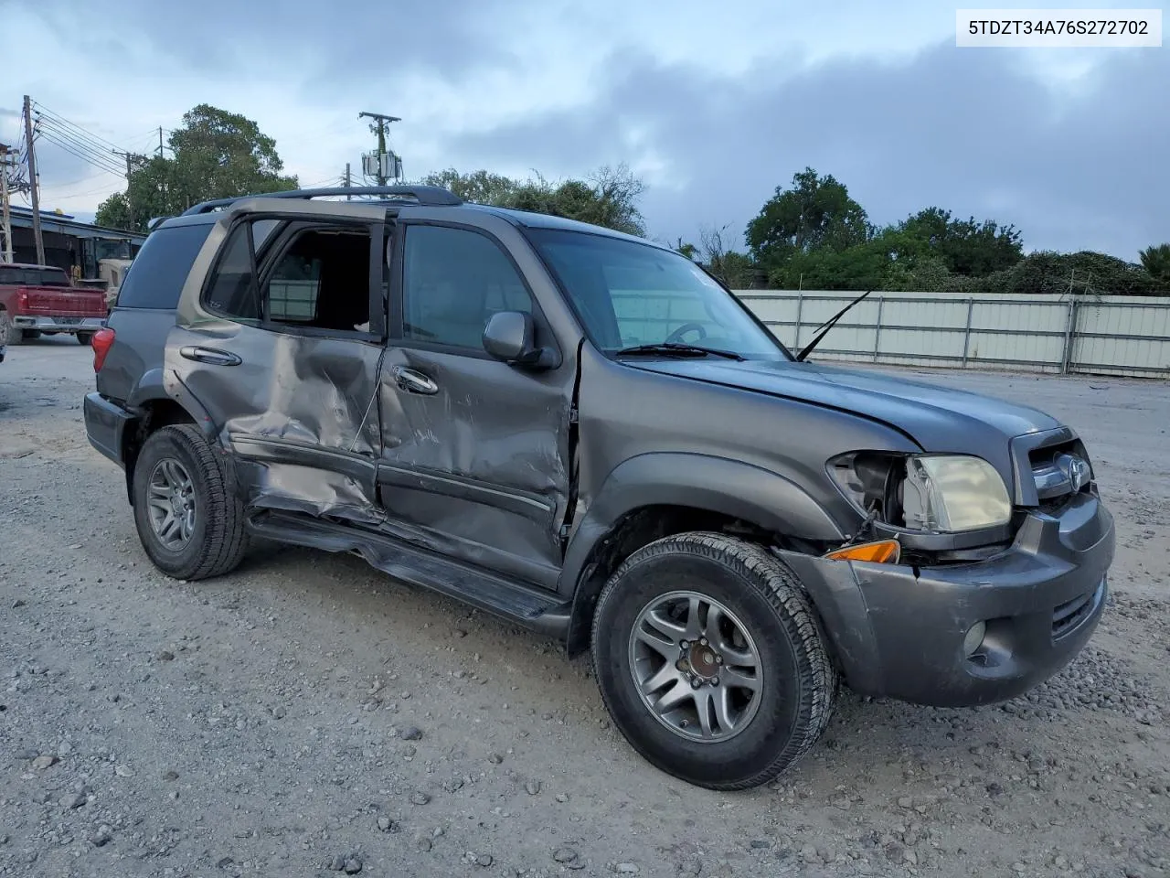 2006 Toyota Sequoia Sr5 VIN: 5TDZT34A76S272702 Lot: 69882504