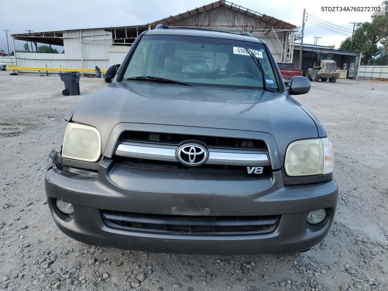 5TDZT34A76S272702 2006 Toyota Sequoia Sr5