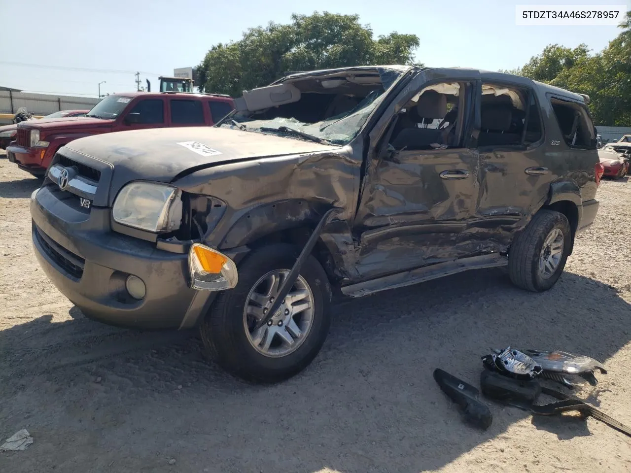 5TDZT34A46S278957 2006 Toyota Sequoia Sr5