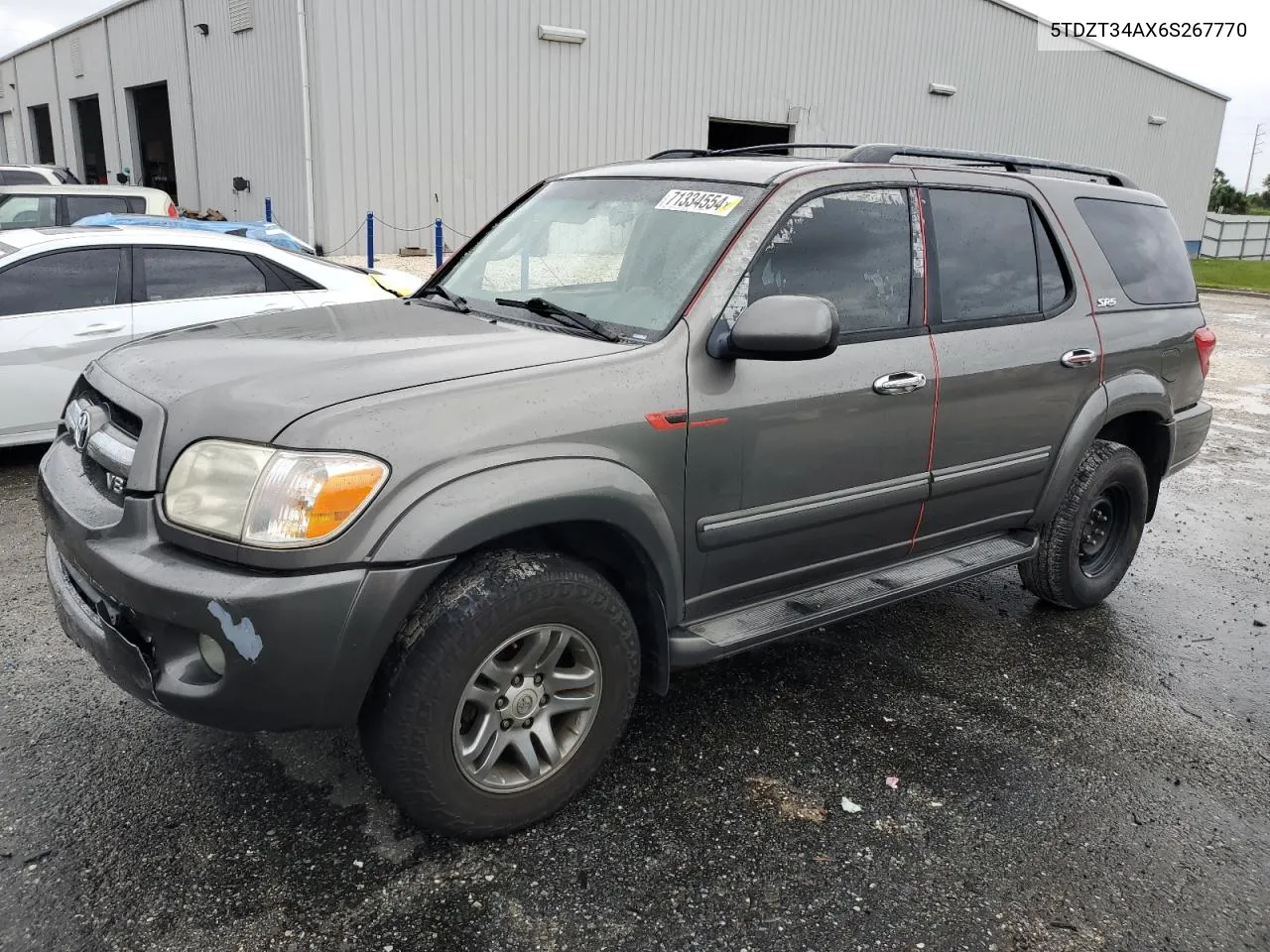 2006 Toyota Sequoia Sr5 VIN: 5TDZT34AX6S267770 Lot: 71334554