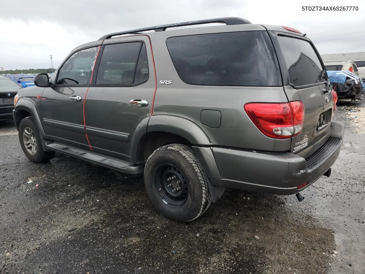 2006 Toyota Sequoia Sr5 VIN: 5TDZT34AX6S267770 Lot: 71334554