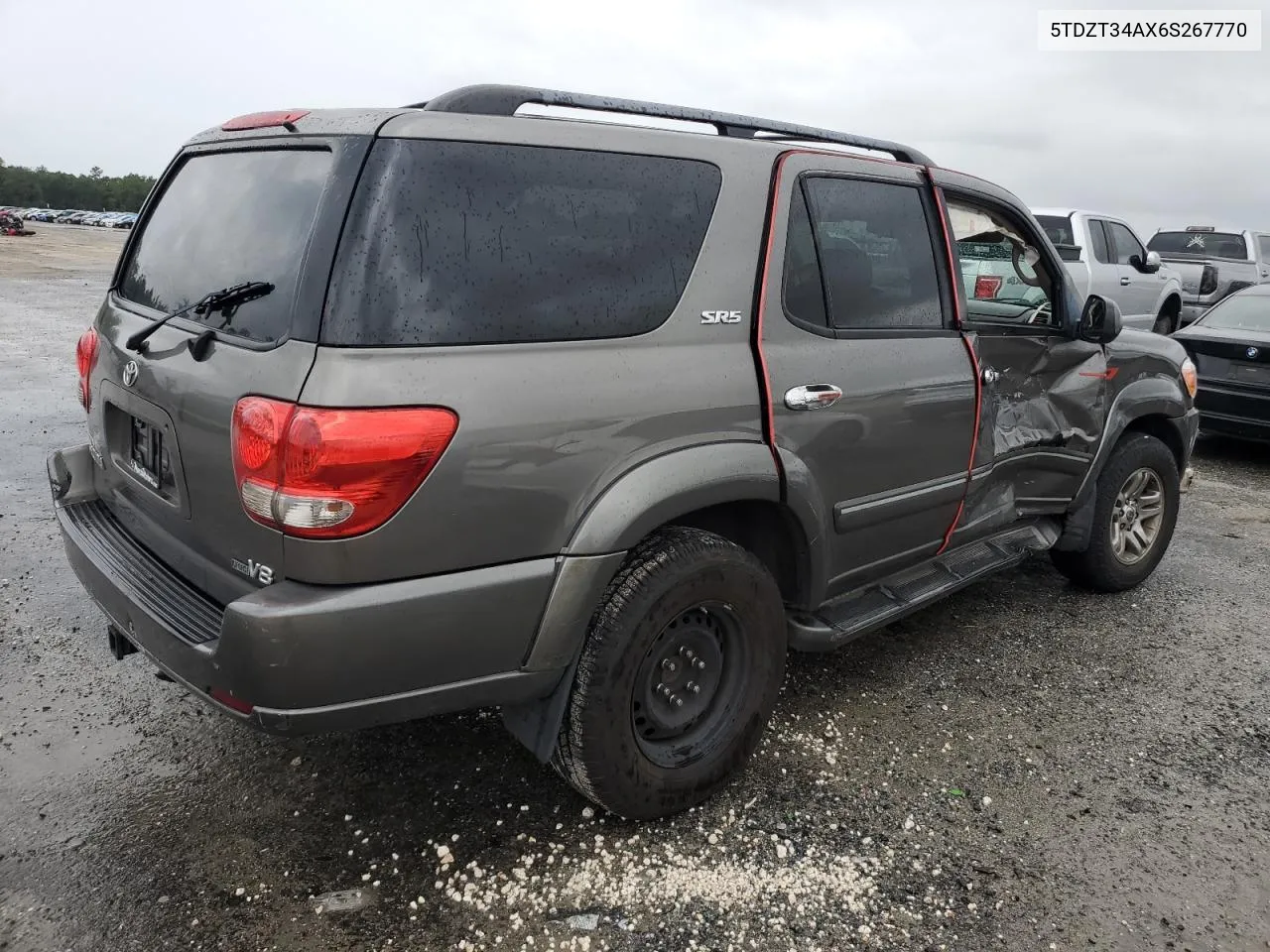 2006 Toyota Sequoia Sr5 VIN: 5TDZT34AX6S267770 Lot: 71334554