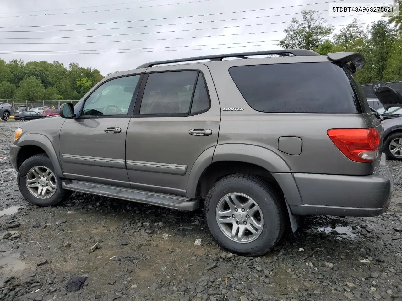 2006 Toyota Sequoia Limited VIN: 5TDBT48A96S275621 Lot: 71665344