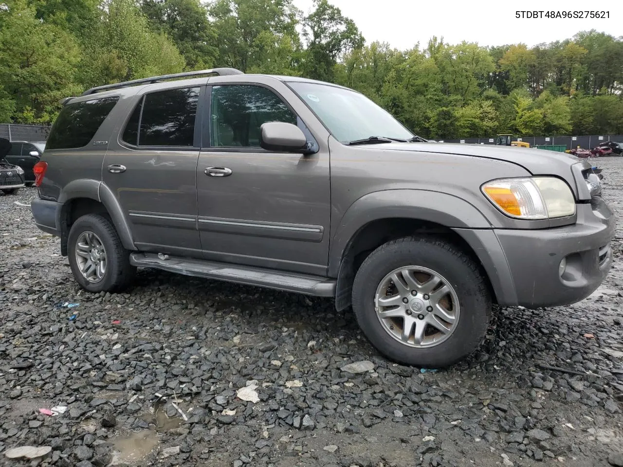 2006 Toyota Sequoia Limited VIN: 5TDBT48A96S275621 Lot: 71665344