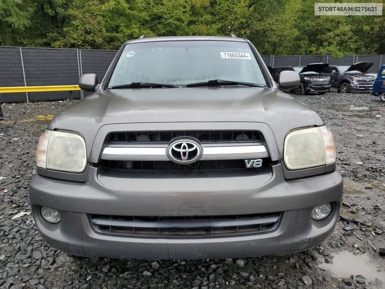 5TDBT48A96S275621 2006 Toyota Sequoia Limited