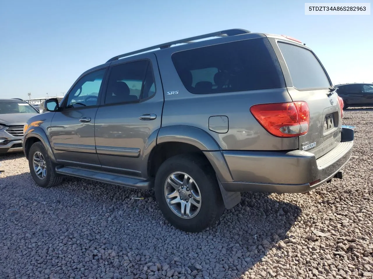 2006 Toyota Sequoia Sr5 VIN: 5TDZT34A86S282963 Lot: 72690814