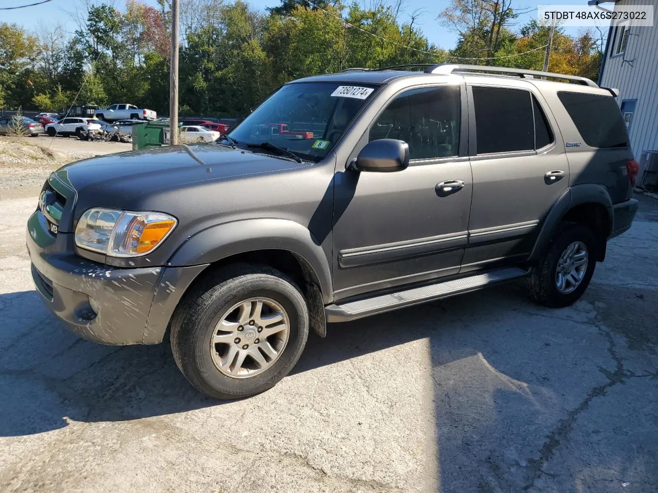 2006 Toyota Sequoia Limited VIN: 5TDBT48AX6S273022 Lot: 73501274