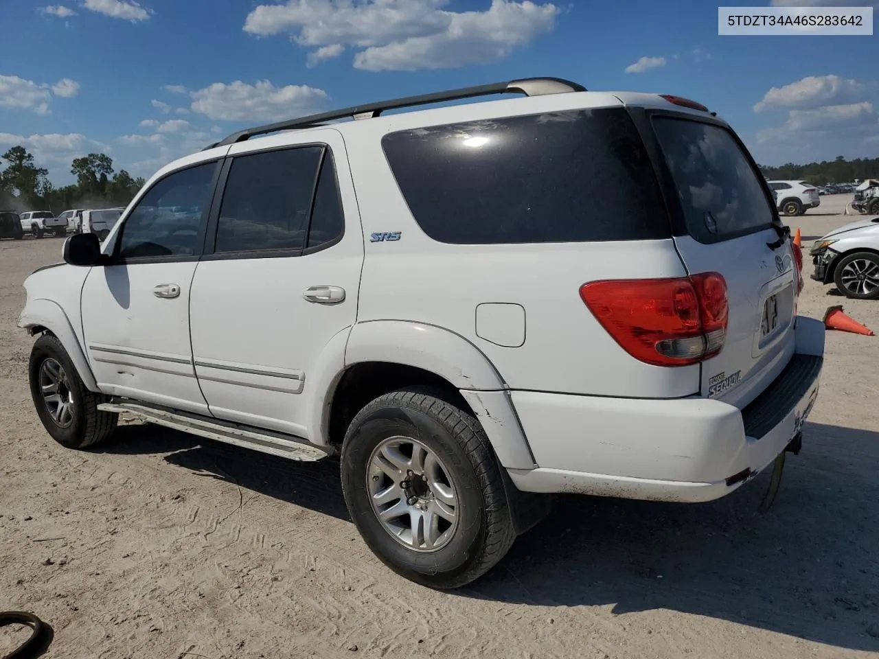 2006 Toyota Sequoia Sr5 VIN: 5TDZT34A46S283642 Lot: 74032784