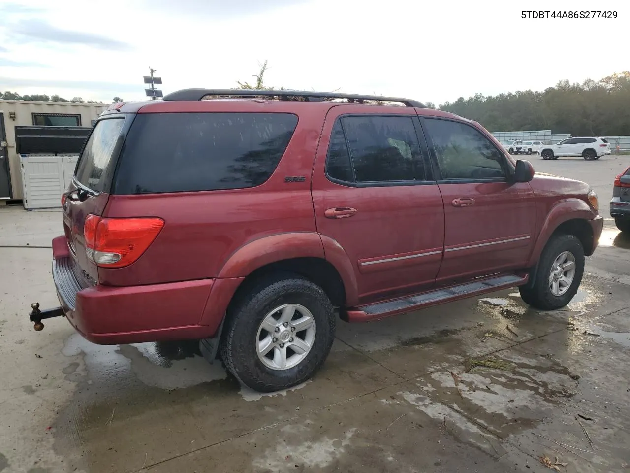 2006 Toyota Sequoia Sr5 VIN: 5TDBT44A86S277429 Lot: 74454594