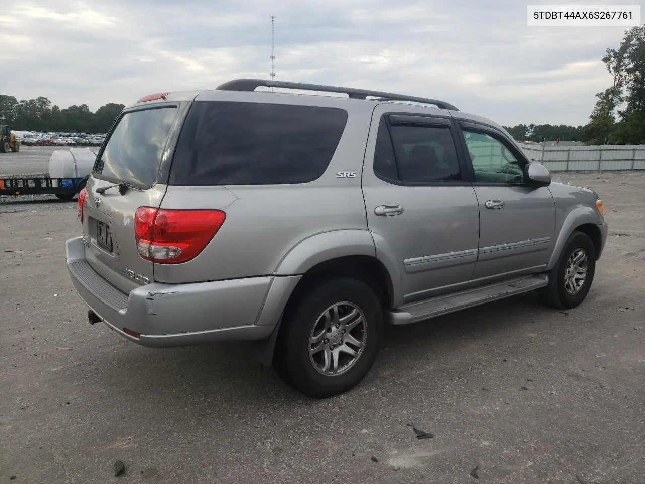 2006 Toyota Sequoia Sr5 VIN: 5TDBT44AX6S267761 Lot: 74871014