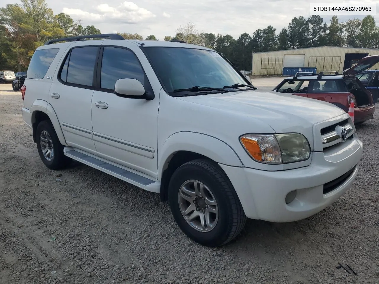 2006 Toyota Sequoia Sr5 VIN: 5TDBT44A46S270963 Lot: 76318644