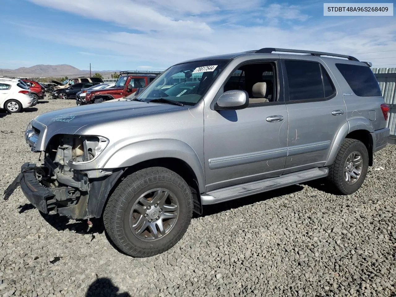 5TDBT48A96S268409 2006 Toyota Sequoia Limited