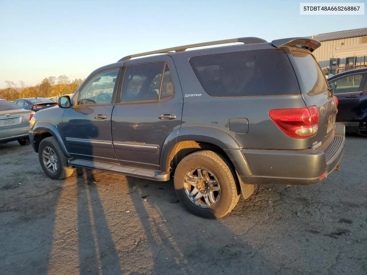 2006 Toyota Sequoia Limited VIN: 5TDBT48A66S268867 Lot: 77452974