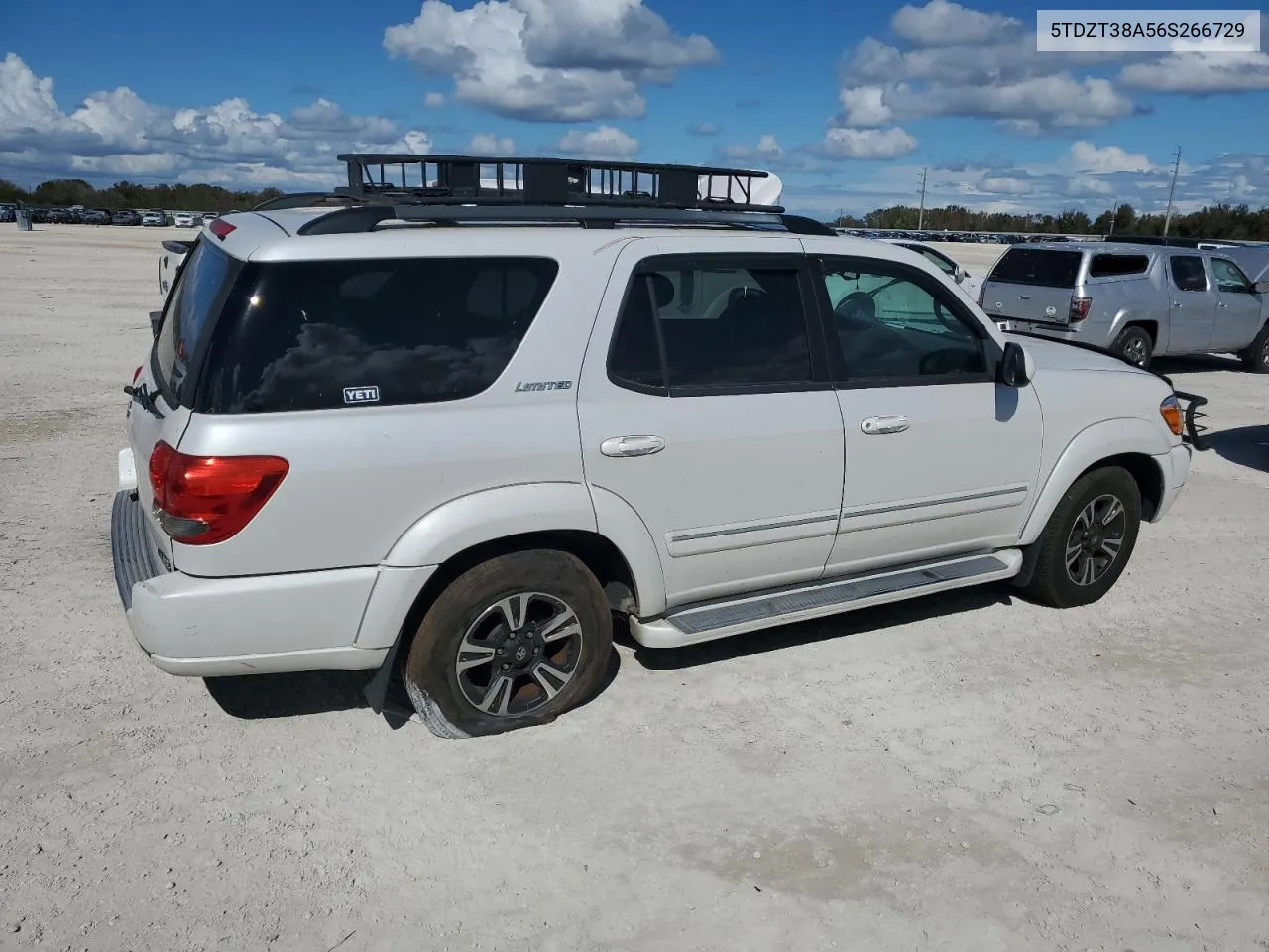 2006 Toyota Sequoia Limited VIN: 5TDZT38A56S266729 Lot: 78590404