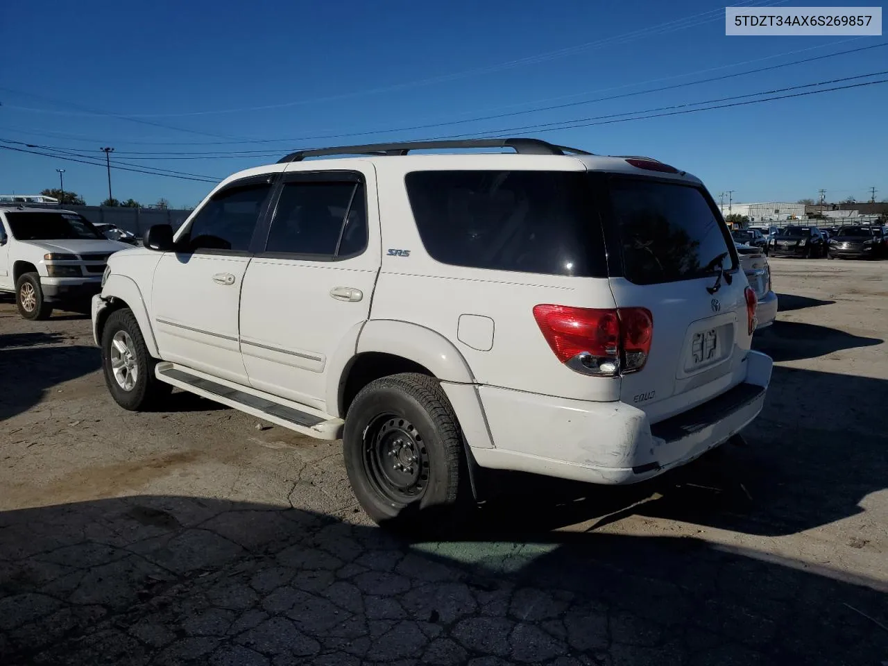 2006 Toyota Sequoia Sr5 VIN: 5TDZT34AX6S269857 Lot: 78597424