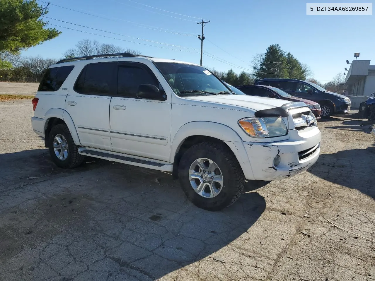 2006 Toyota Sequoia Sr5 VIN: 5TDZT34AX6S269857 Lot: 78597424