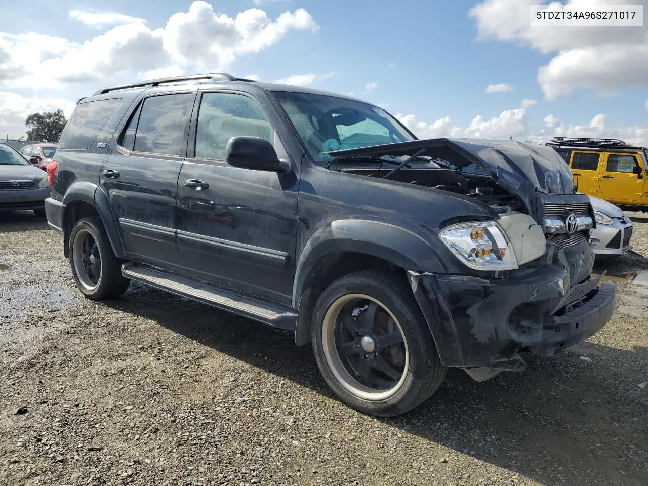 2006 Toyota Sequoia Sr5 VIN: 5TDZT34A96S271017 Lot: 78757154