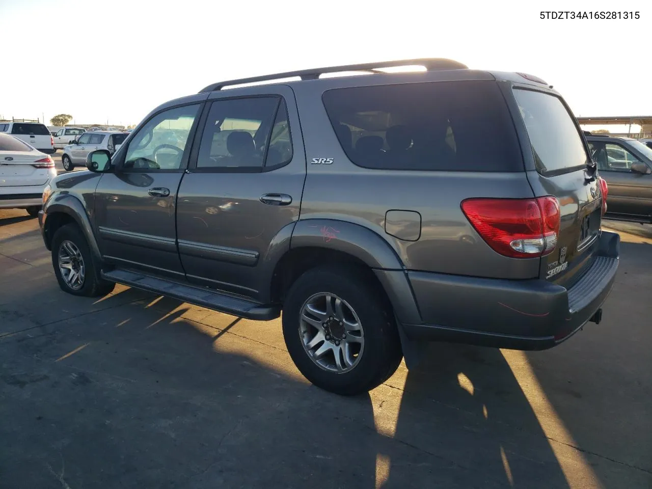 2006 Toyota Sequoia Sr5 VIN: 5TDZT34A16S281315 Lot: 78866994