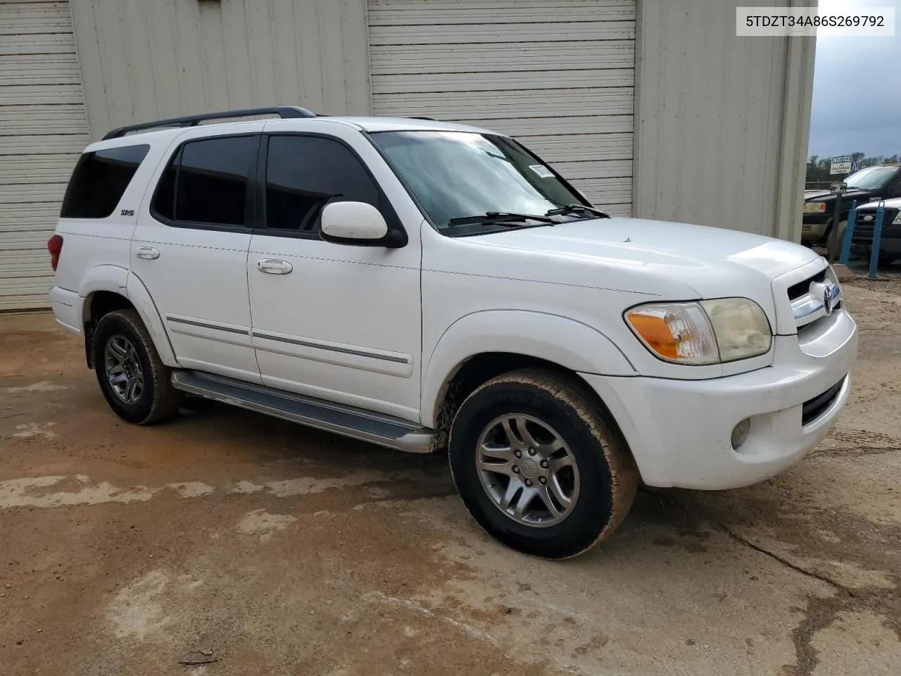 2006 Toyota Sequoia Sr5 VIN: 5TDZT34A86S269792 Lot: 78876754