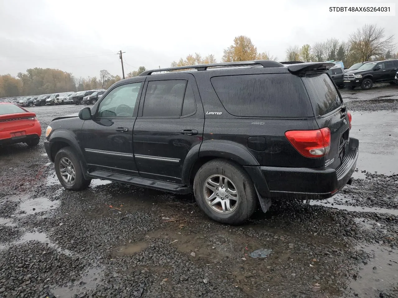 2006 Toyota Sequoia Limited VIN: 5TDBT48AX6S264031 Lot: 80796254