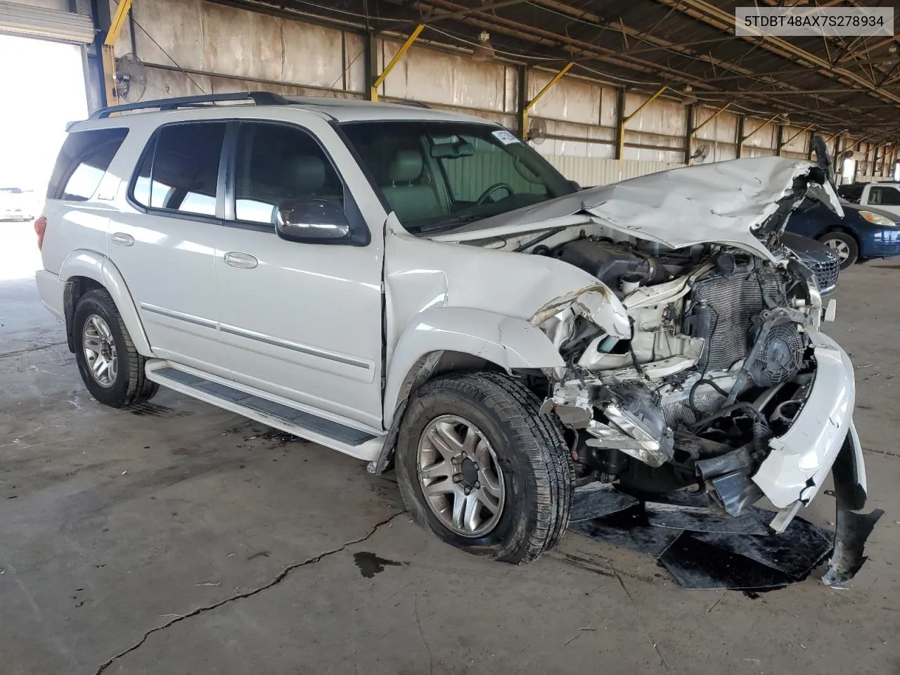 2007 Toyota Sequoia Limited VIN: 5TDBT48AX7S278934 Lot: 44752804