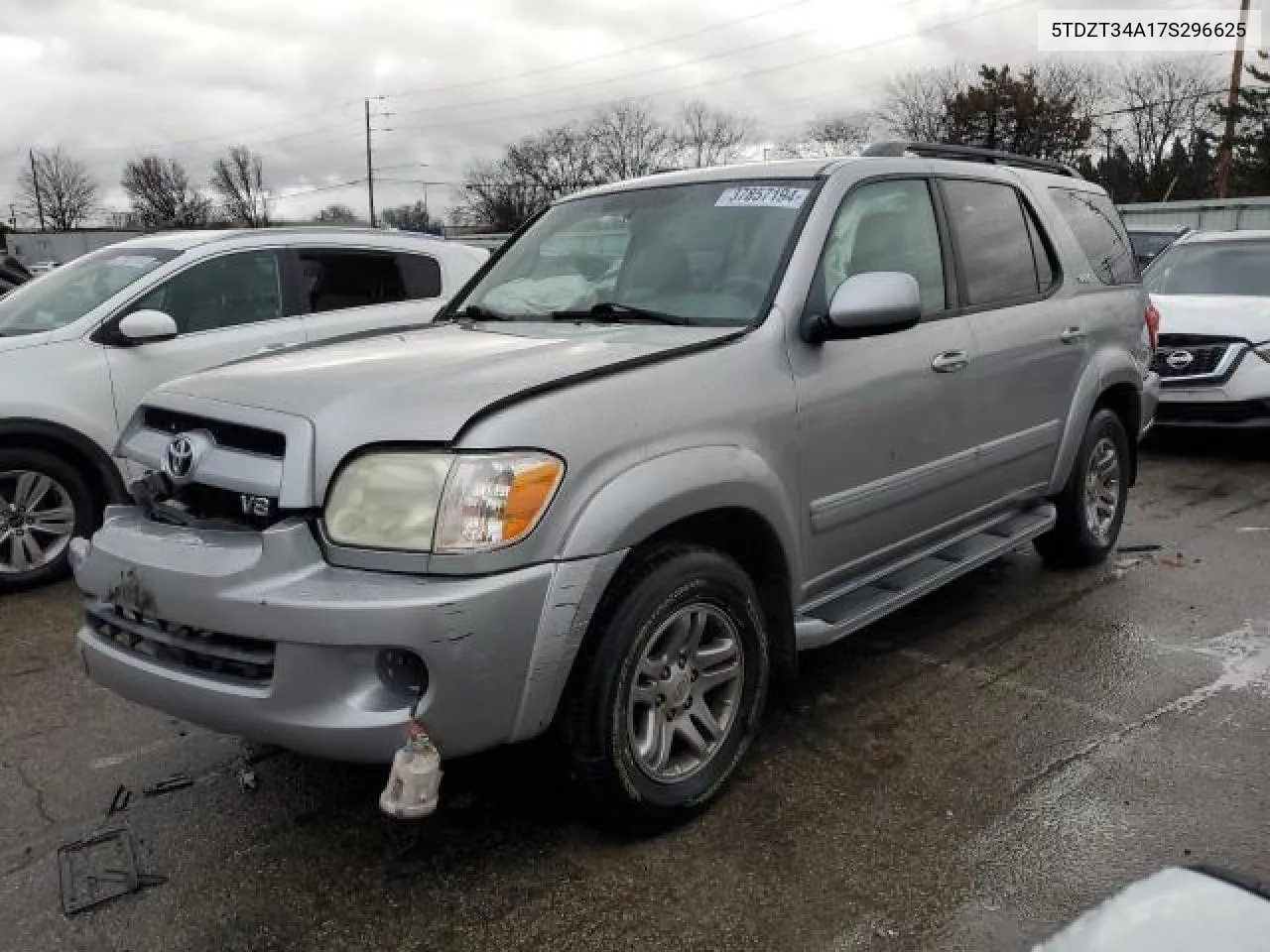 2007 Toyota Sequoia Sr5 VIN: 5TDZT34A17S296625 Lot: 56293884