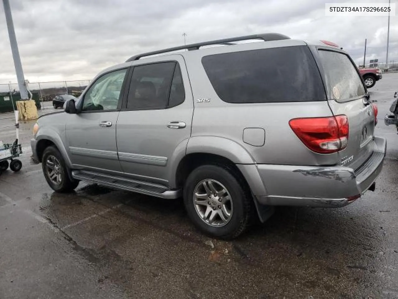 2007 Toyota Sequoia Sr5 VIN: 5TDZT34A17S296625 Lot: 56293884