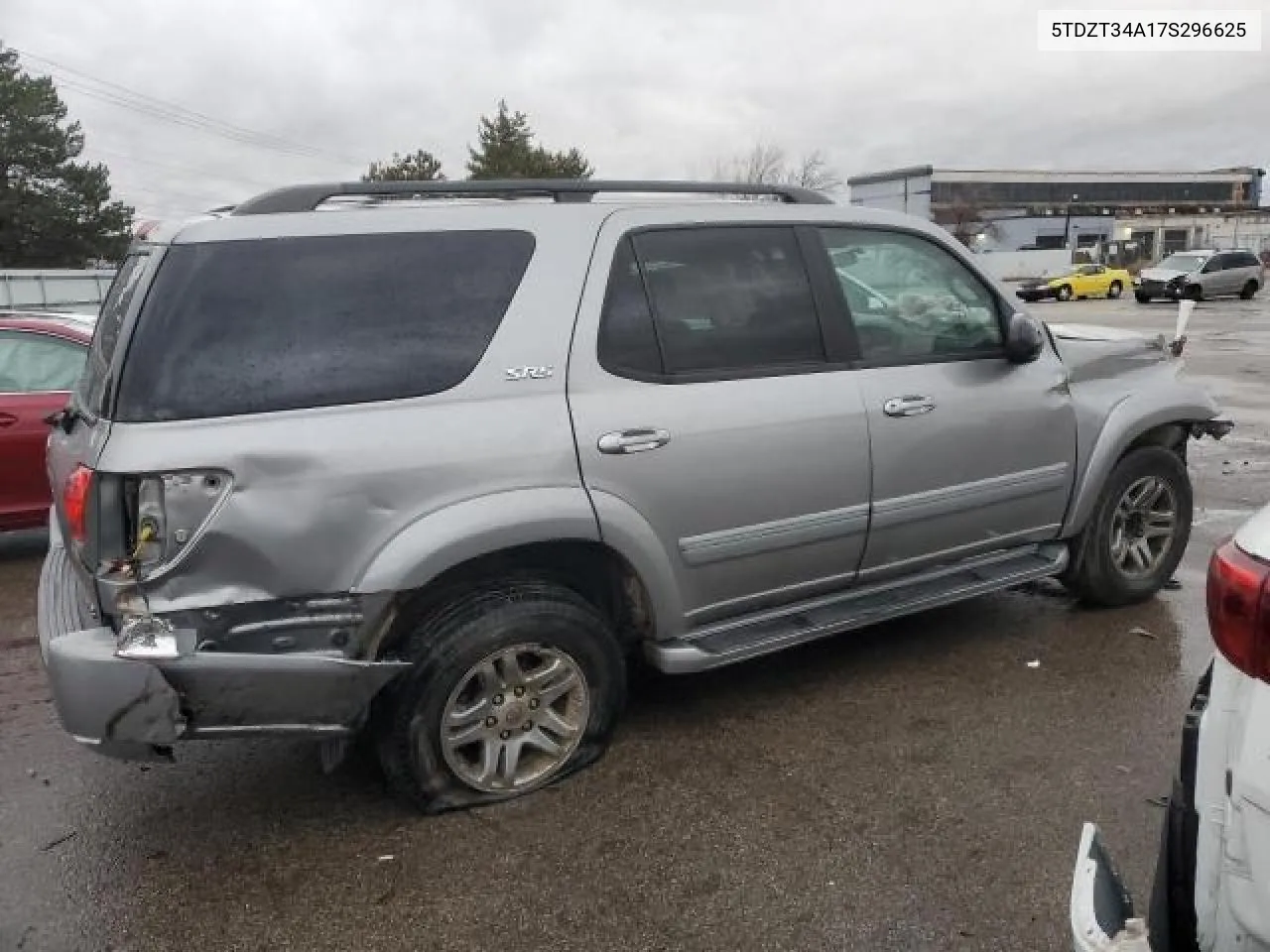 2007 Toyota Sequoia Sr5 VIN: 5TDZT34A17S296625 Lot: 56293884