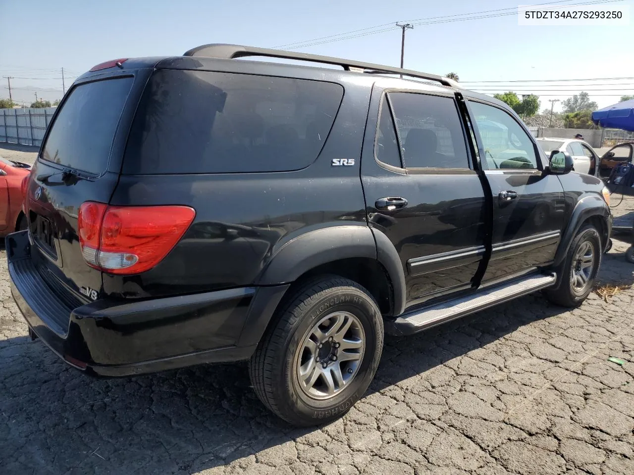 5TDZT34A27S293250 2007 Toyota Sequoia Sr5