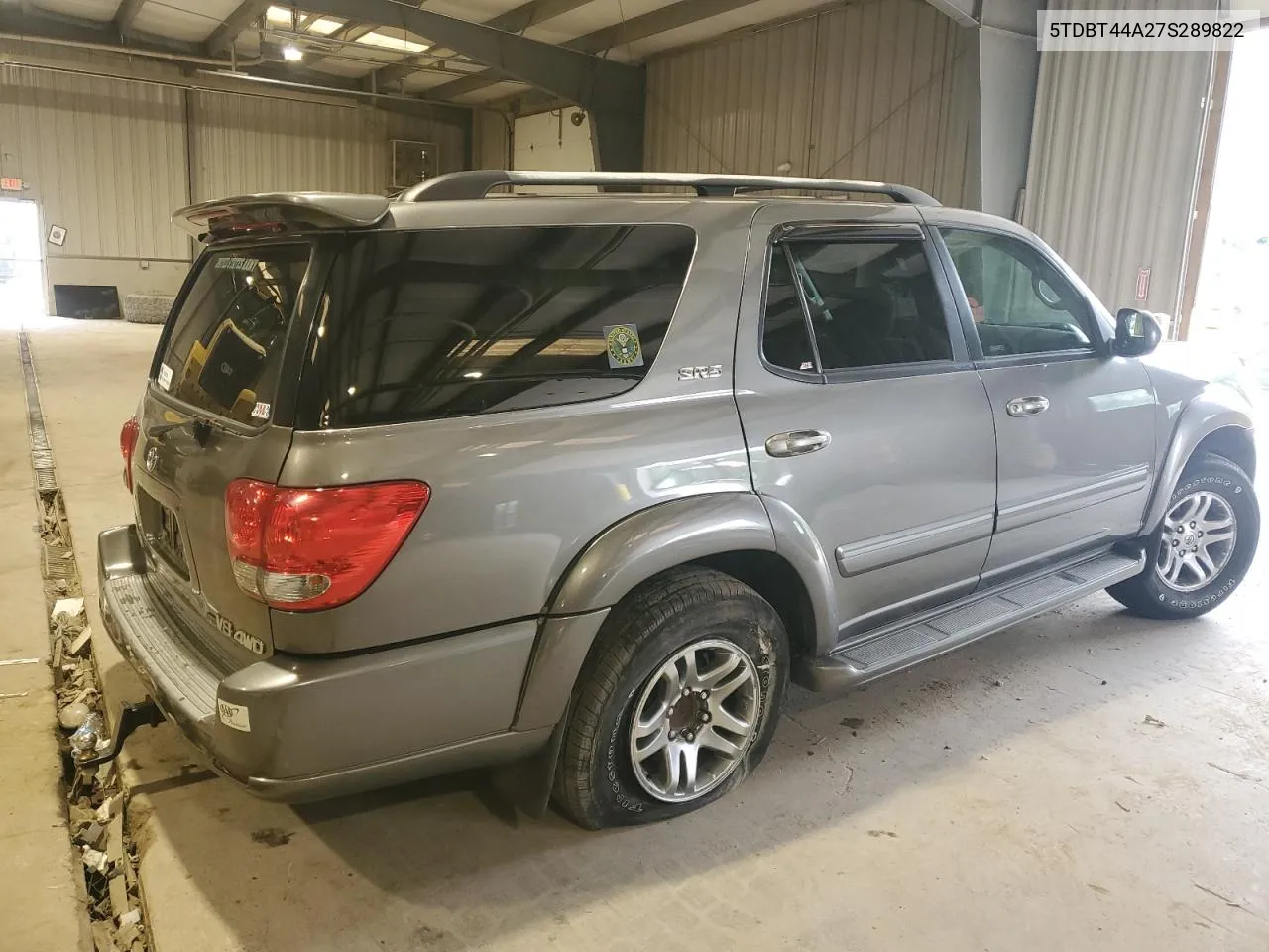 5TDBT44A27S289822 2007 Toyota Sequoia Sr5