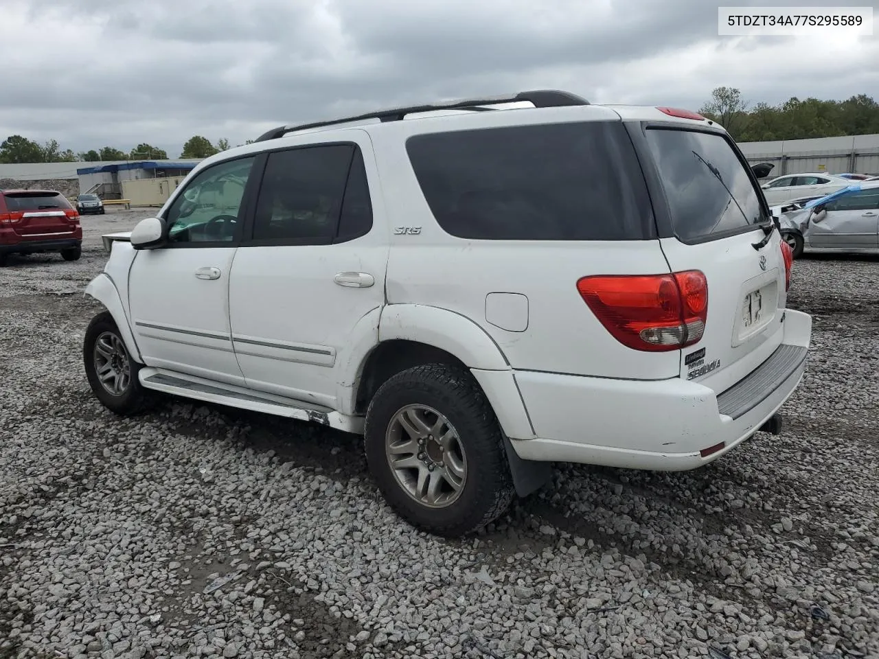 2007 Toyota Sequoia Sr5 VIN: 5TDZT34A77S295589 Lot: 73405404