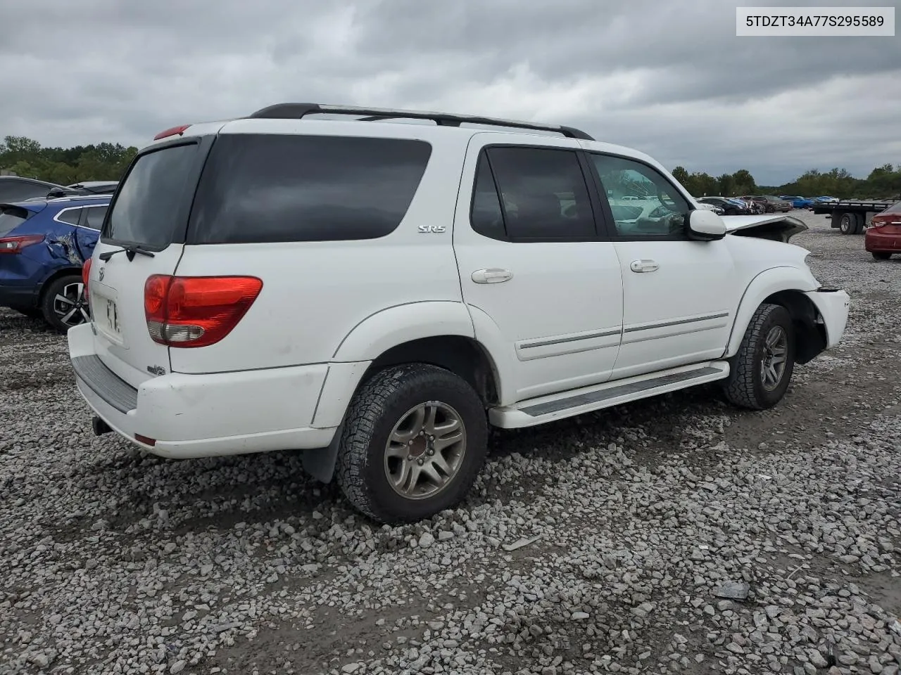 2007 Toyota Sequoia Sr5 VIN: 5TDZT34A77S295589 Lot: 73405404