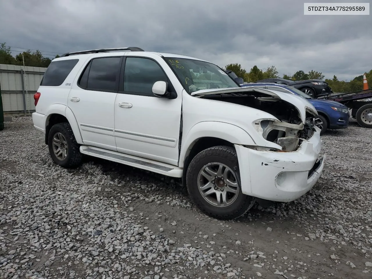 2007 Toyota Sequoia Sr5 VIN: 5TDZT34A77S295589 Lot: 73405404