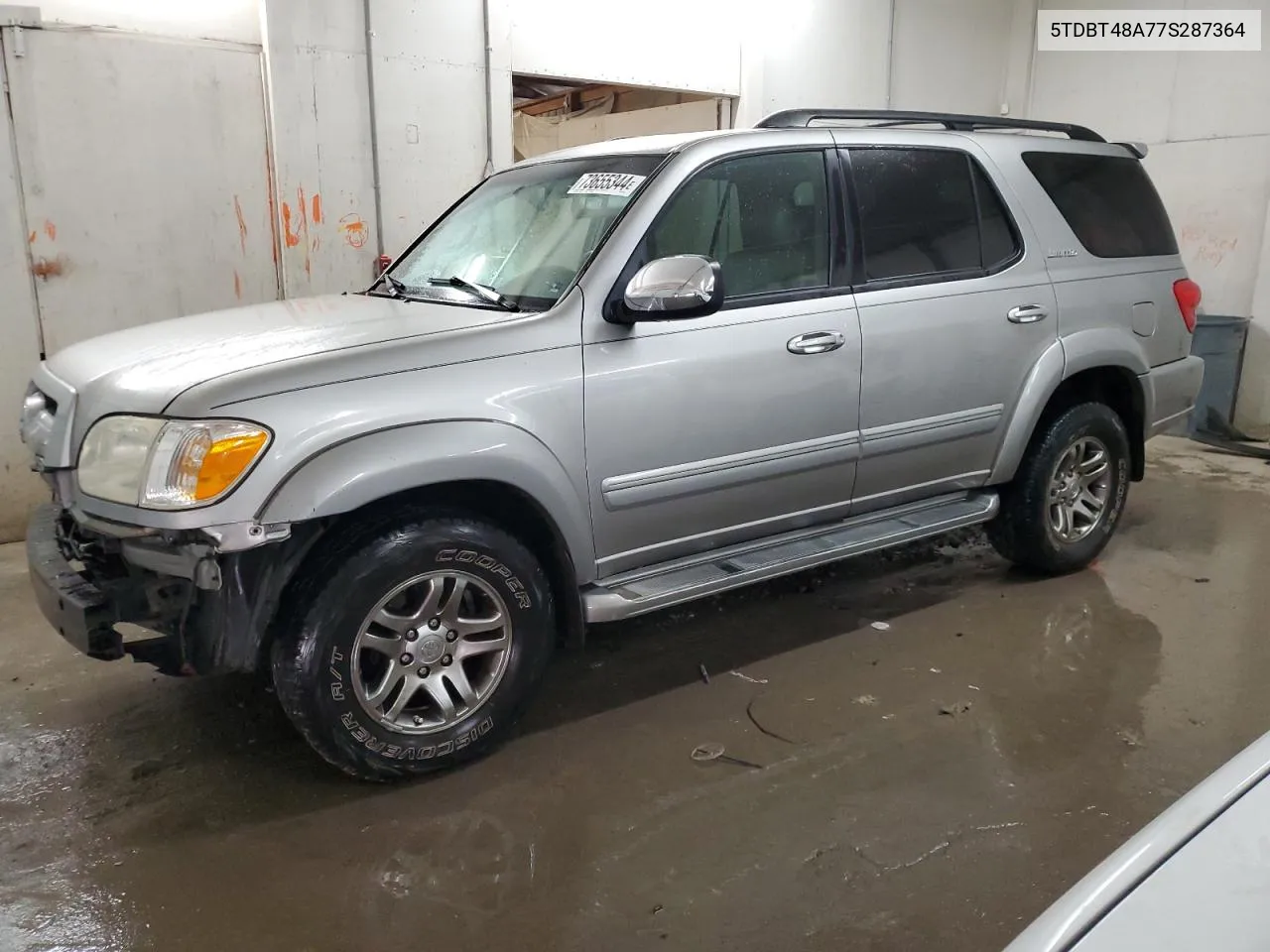 2007 Toyota Sequoia Limited VIN: 5TDBT48A77S287364 Lot: 73655344