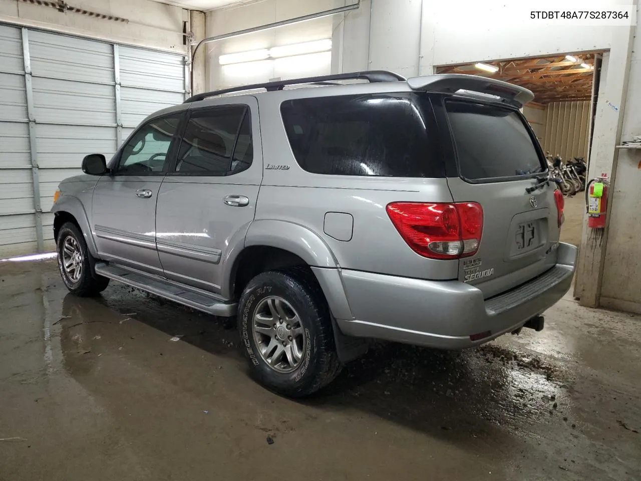 2007 Toyota Sequoia Limited VIN: 5TDBT48A77S287364 Lot: 73655344