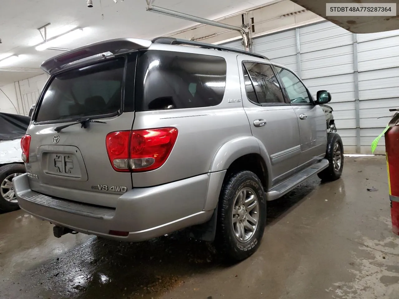 2007 Toyota Sequoia Limited VIN: 5TDBT48A77S287364 Lot: 73655344