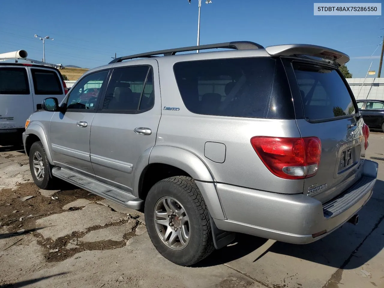 2007 Toyota Sequoia Limited VIN: 5TDBT48AX7S286550 Lot: 74347434