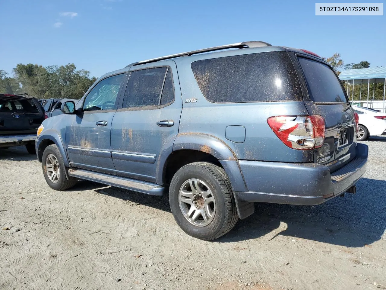 2007 Toyota Sequoia Sr5 VIN: 5TDZT34A17S291098 Lot: 74747444