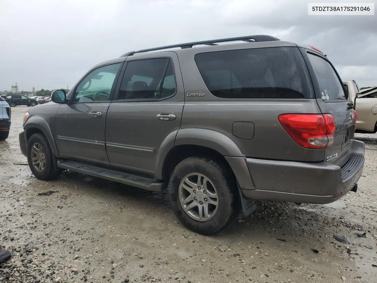 2007 Toyota Sequoia Limited VIN: 5TDZT38A17S291046 Lot: 75821844