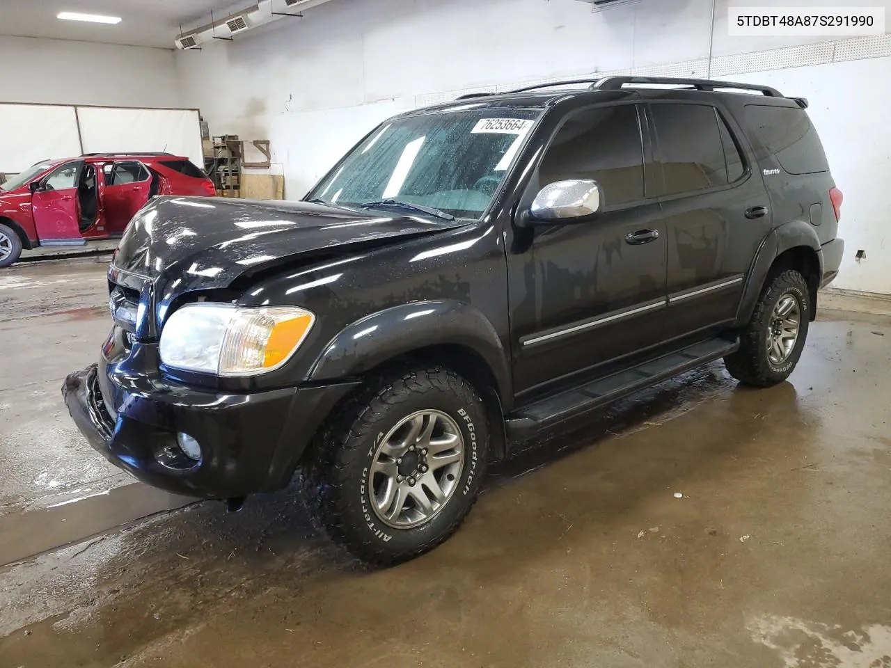 2007 Toyota Sequoia Limited VIN: 5TDBT48A87S291990 Lot: 76253664