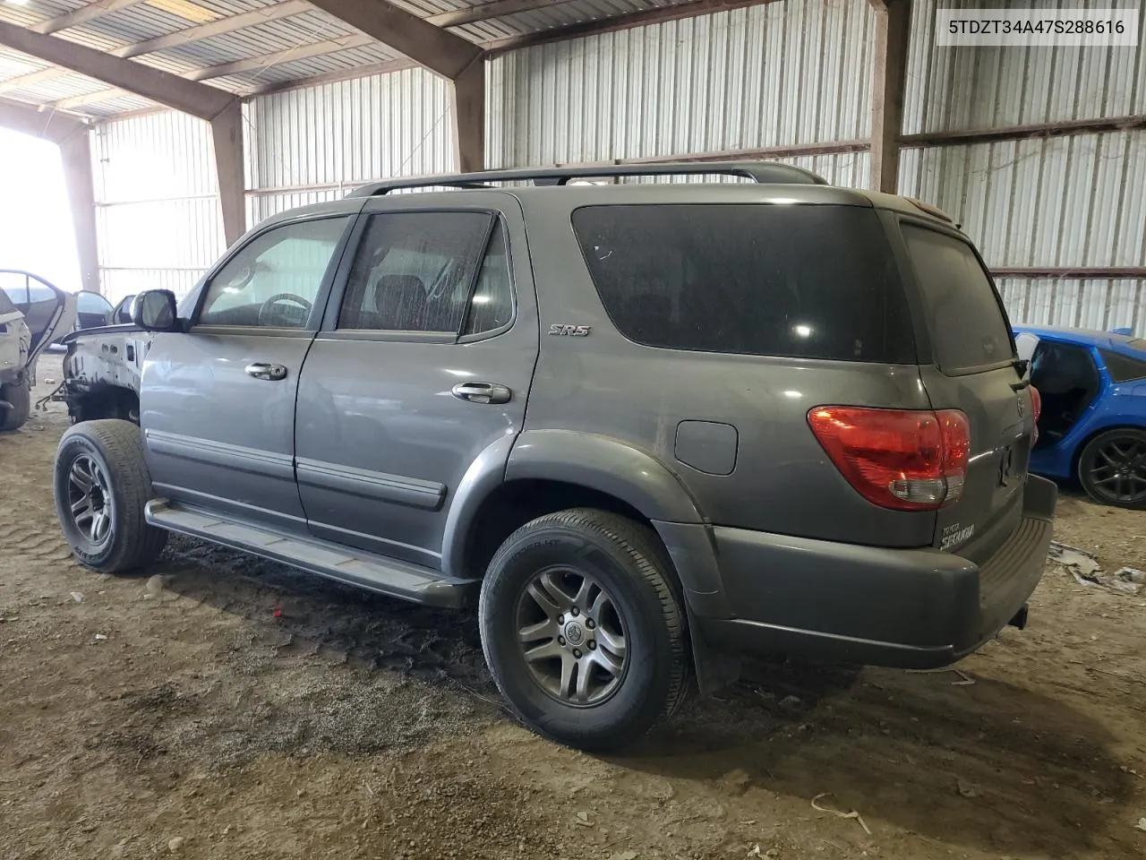 2007 Toyota Sequoia Sr5 VIN: 5TDZT34A47S288616 Lot: 77623744