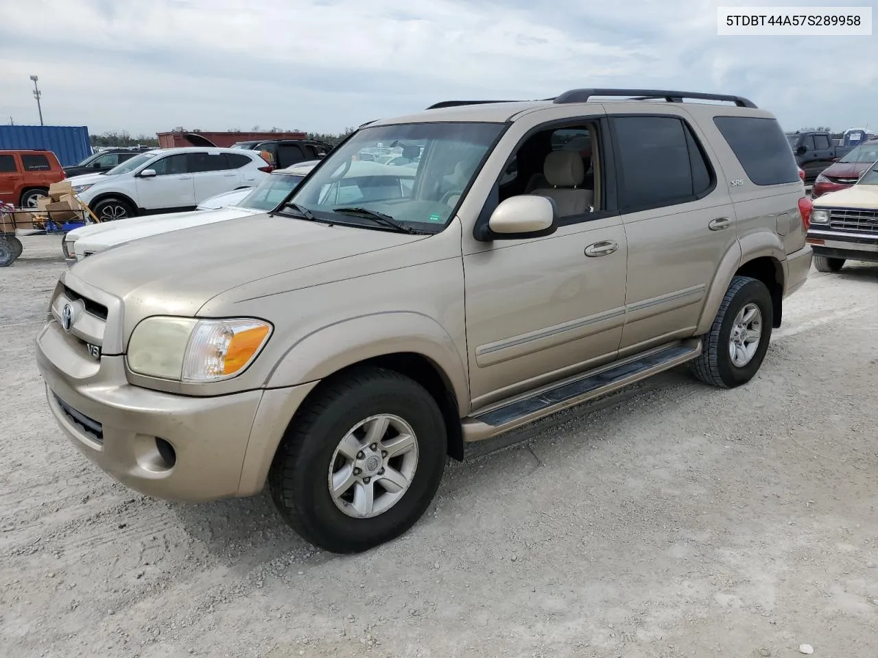 2007 Toyota Sequoia Sr5 VIN: 5TDBT44A57S289958 Lot: 78198794