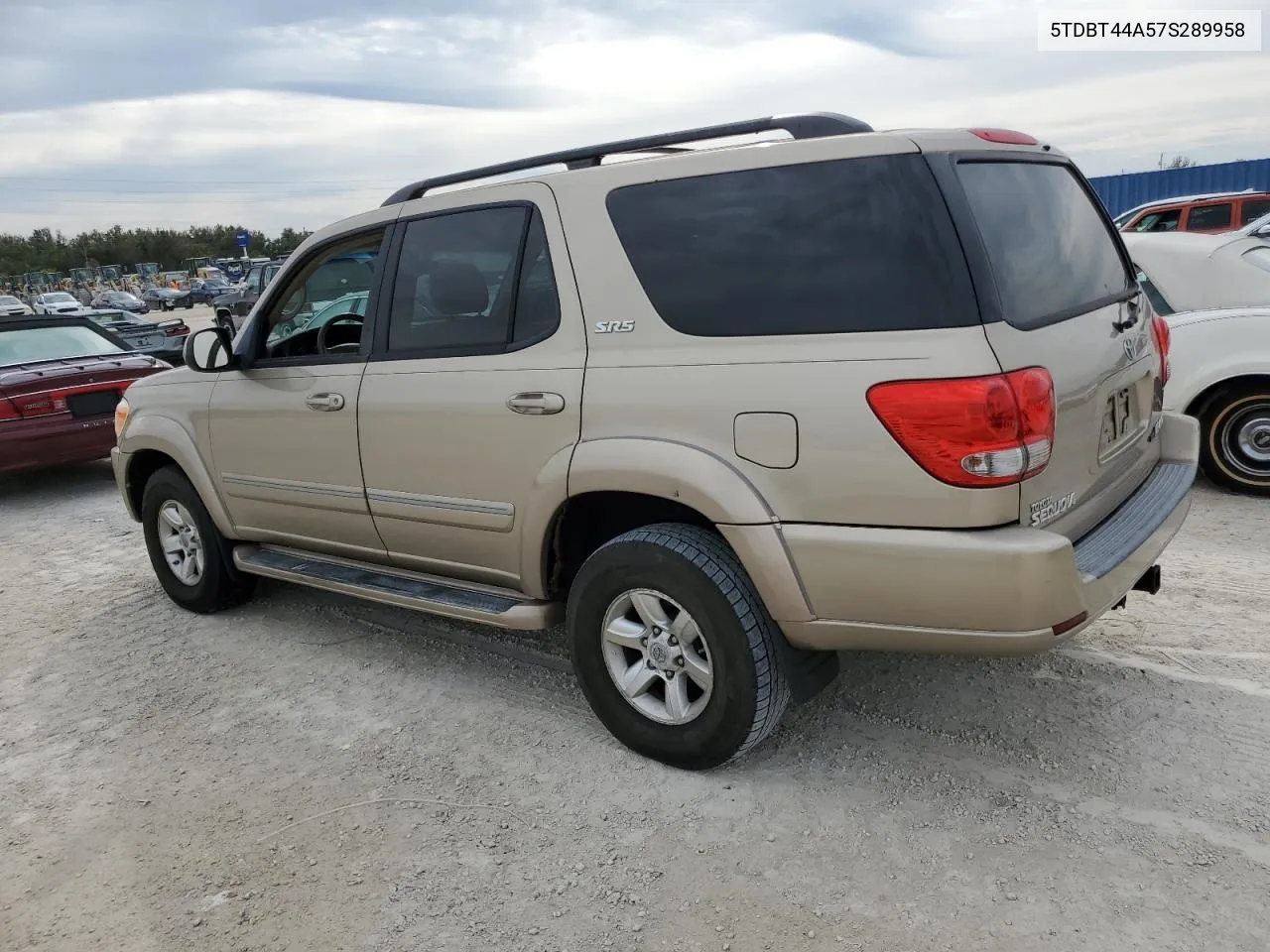 2007 Toyota Sequoia Sr5 VIN: 5TDBT44A57S289958 Lot: 78198794