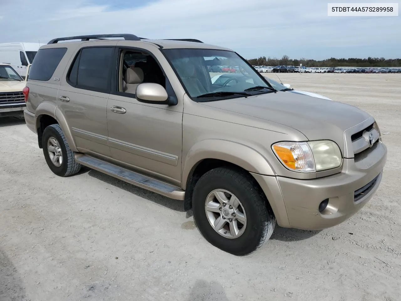 2007 Toyota Sequoia Sr5 VIN: 5TDBT44A57S289958 Lot: 78198794