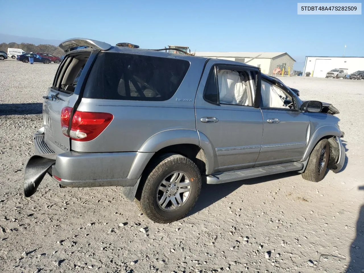 2007 Toyota Sequoia Limited VIN: 5TDBT48A47S282509 Lot: 78269394