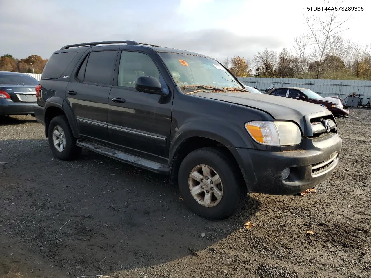 2007 Toyota Sequoia Sr5 VIN: 5TDBT44A67S289306 Lot: 78773094