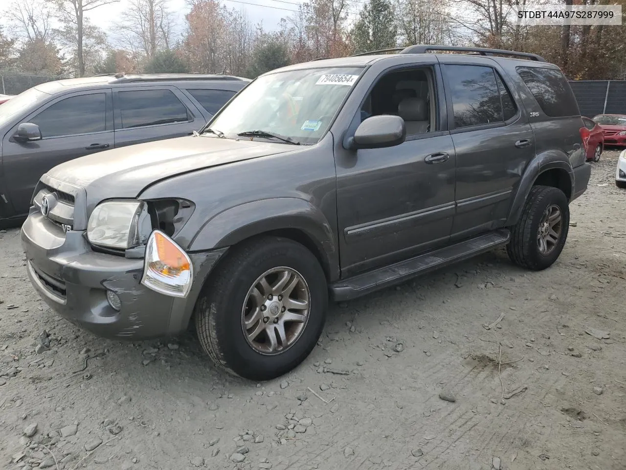 2007 Toyota Sequoia Sr5 VIN: 5TDBT44A97S287999 Lot: 79405654