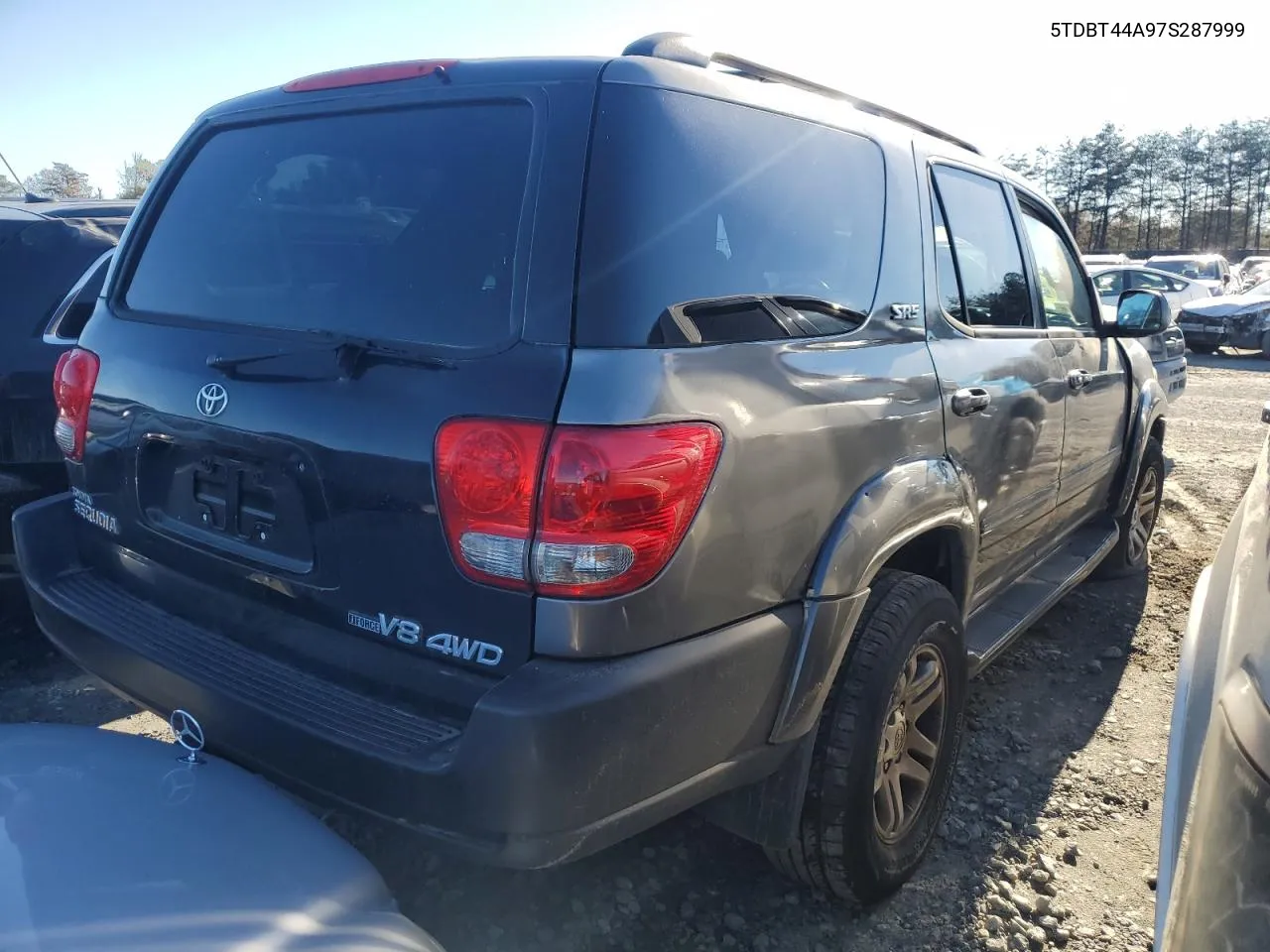 2007 Toyota Sequoia Sr5 VIN: 5TDBT44A97S287999 Lot: 79405654