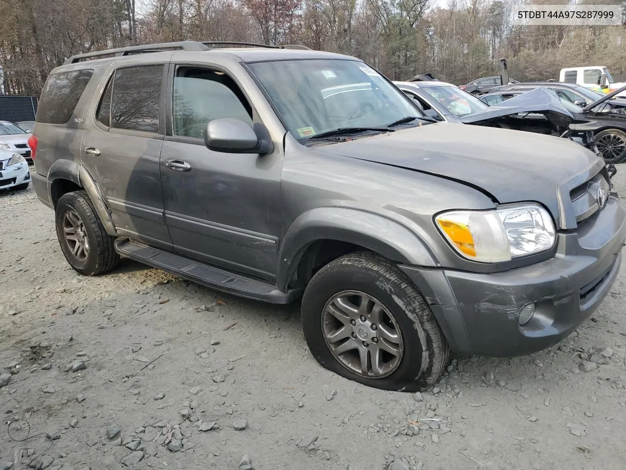 2007 Toyota Sequoia Sr5 VIN: 5TDBT44A97S287999 Lot: 79405654