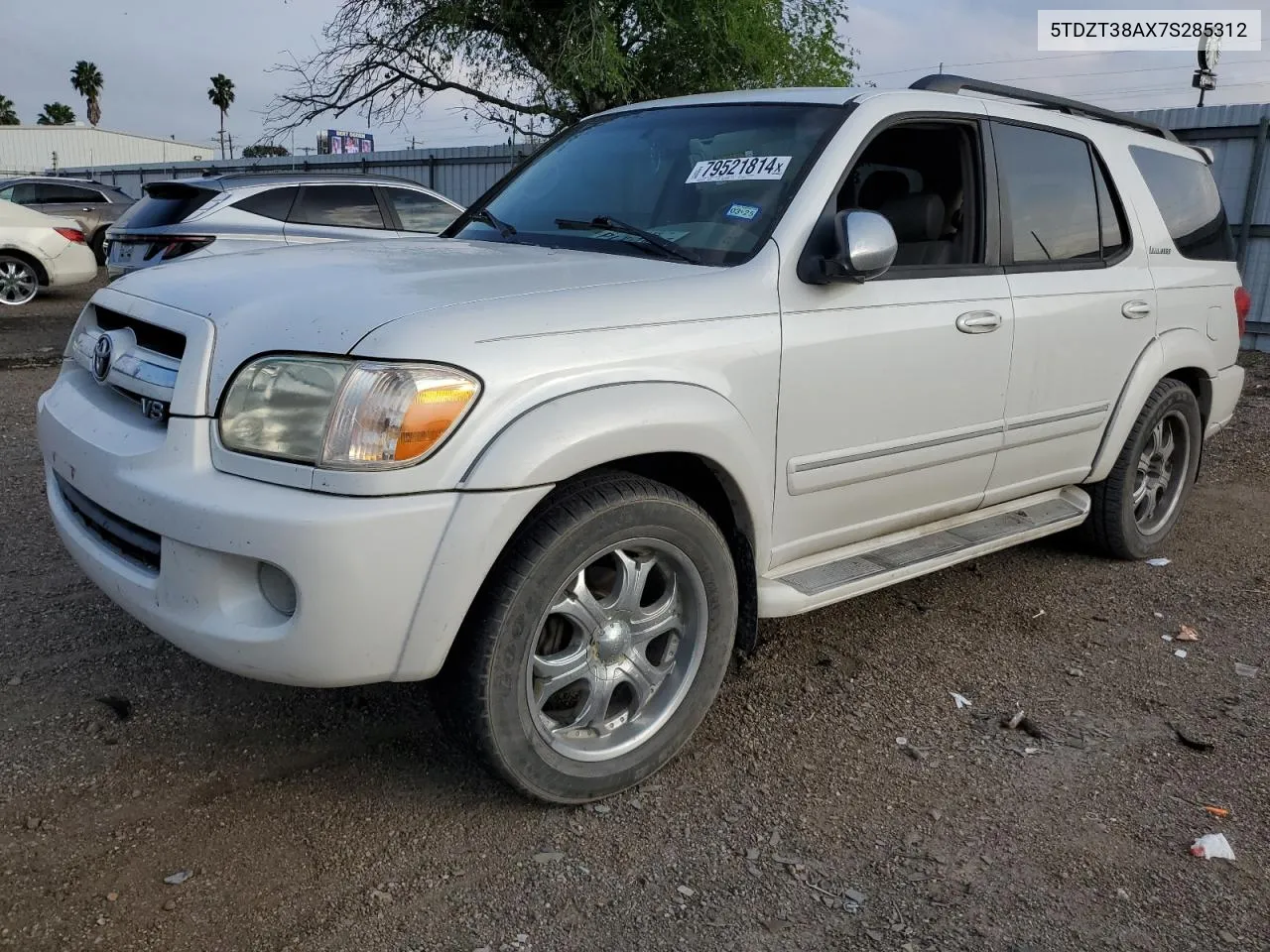 2007 Toyota Sequoia Limited VIN: 5TDZT38AX7S285312 Lot: 79521814